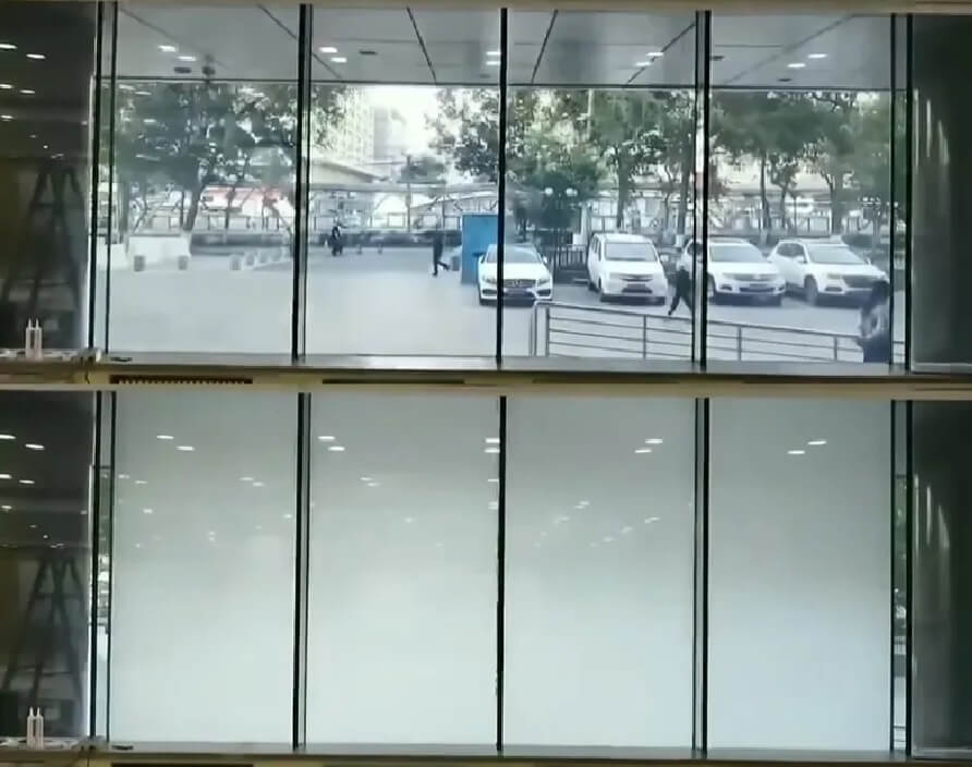 Стеклопакет со смарт-стеклом