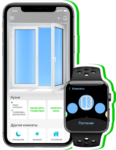 Управление смарт-витринами со смартфона
